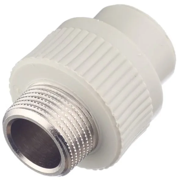 Муфта комбинированная ППР FV-Plast 215021 наружная резьба Ø 20 мм х 3/4″ (Фв-пласт)