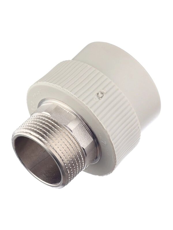Муфта комбинированная ППР FV-Plast 215040 наружная резьба Ø 40 мм x 1 1/4″ (Фв-пласт)