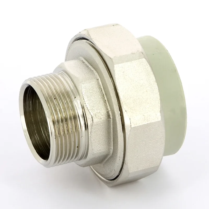 Муфта с разъемным соединением FV-plast 237050 НР Ø 50 мм х 1 1/2″ (американка) полипропиленовая, сварка (ФВ-пласт)