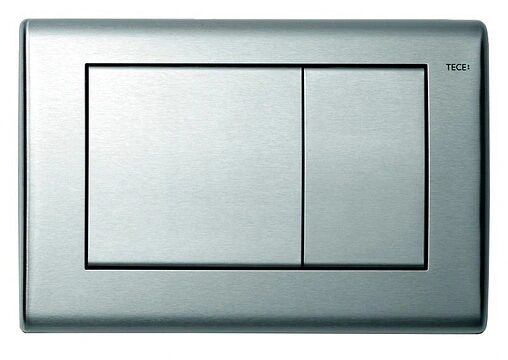 Панель смыва унитаза TECE TECEplanus 9240320 с двумя клавишами сатин (Теце)
