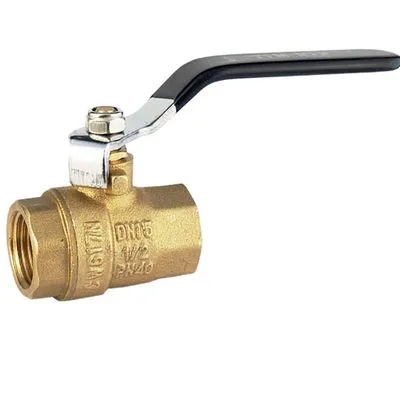 Кран шаровой усиленный лату. руч. 1/2&quot  г/г 80/20