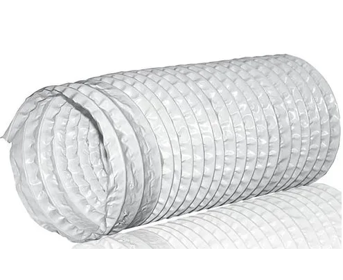 DEC PVC WHITE 127 гибкий полимерный воздуховод 10м
